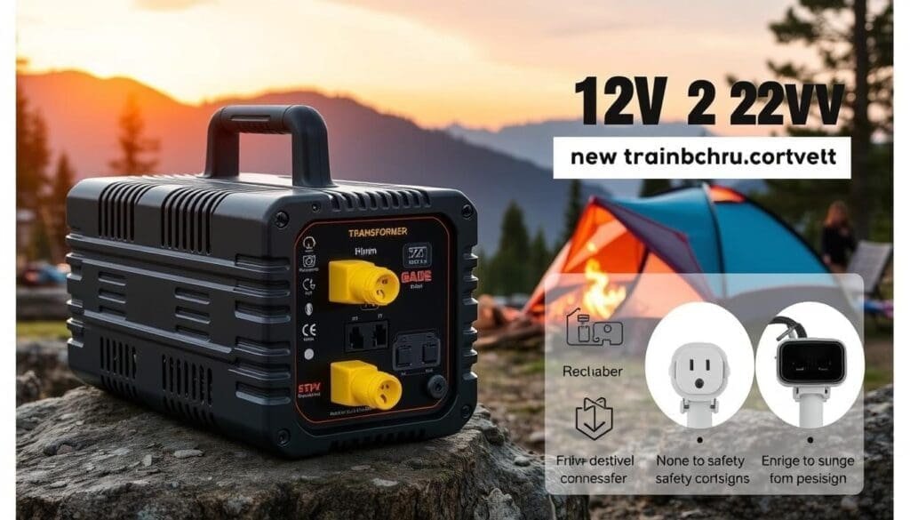 Transformateur de camping