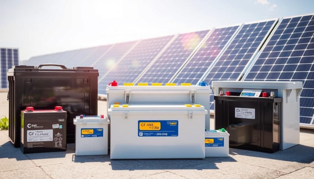 Types de batteries solaires pour panneaux photovoltaïques