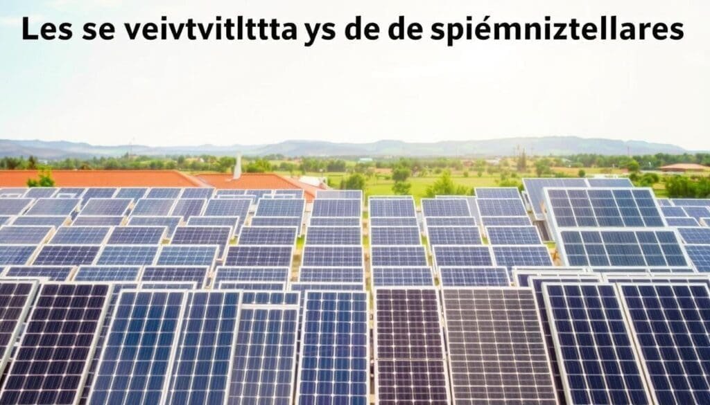 Types de panneaux solaires photovoltaïques Types de panneaux solaires photovoltaïques