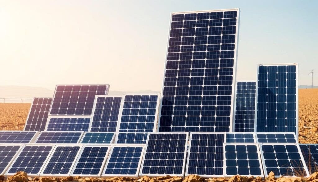Types de panneaux solaires photovoltaïques