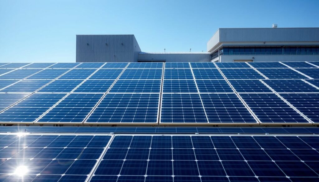 avantages installations solaires industrielles