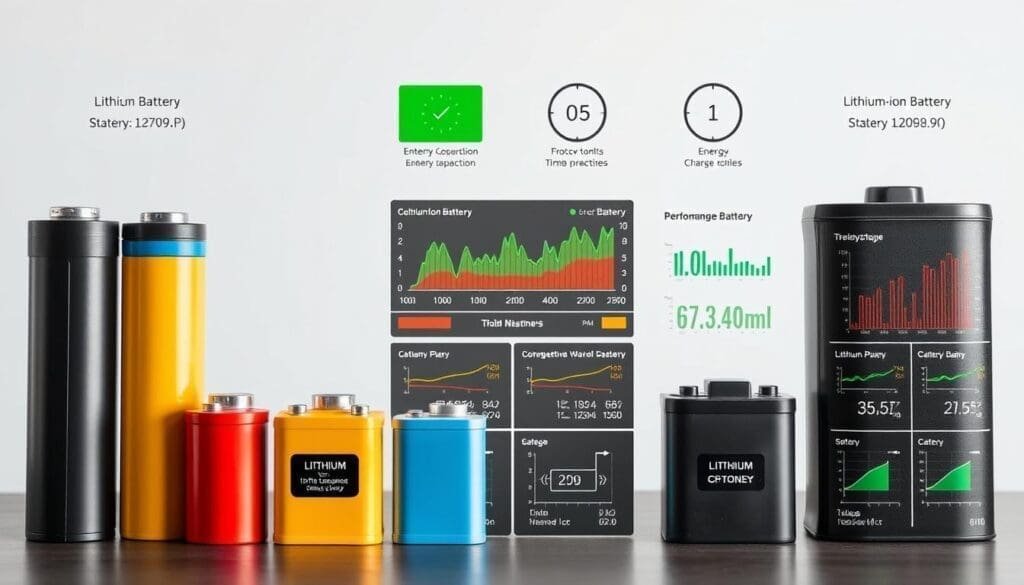 comparaison des batteries lithium