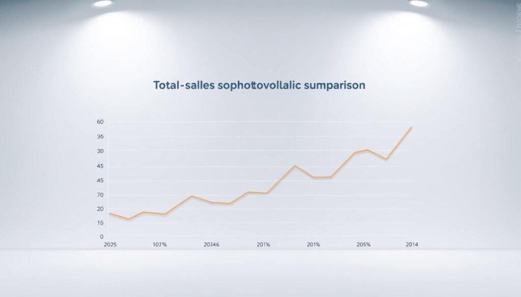 comparaison vente totale et surplus photovoltaïque