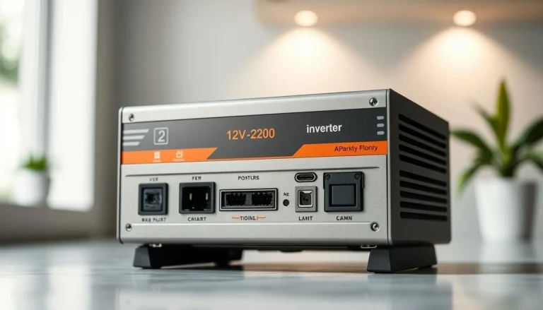convertisseur 12v en 220