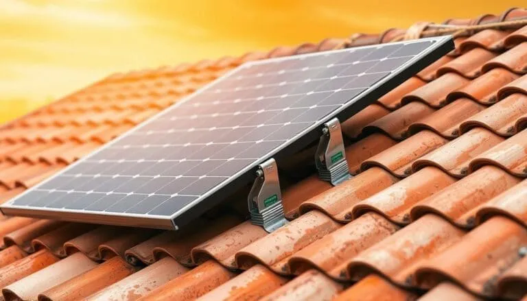 fixation panneau solaire sur tuile