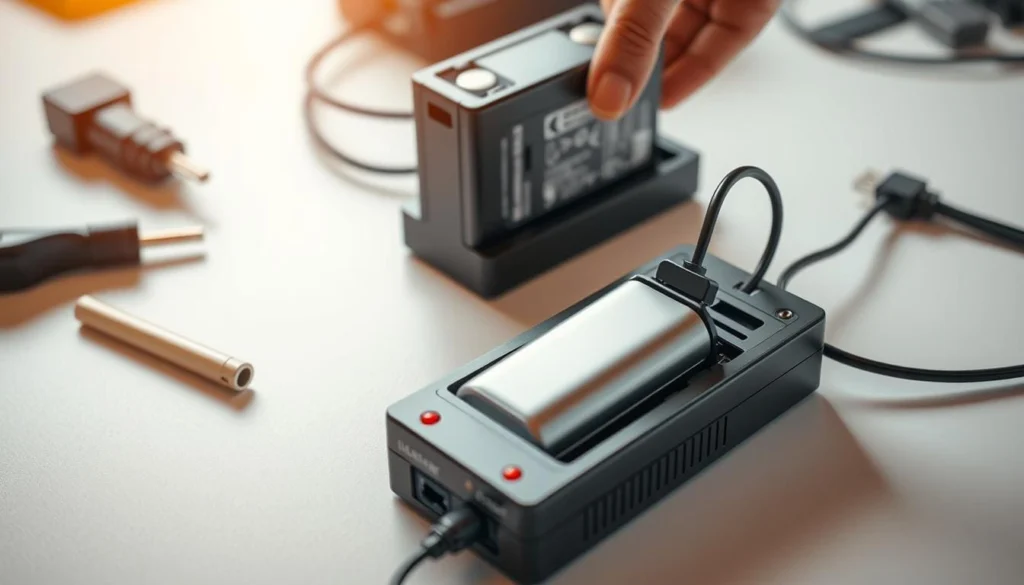 installation chargeur batterie lithium