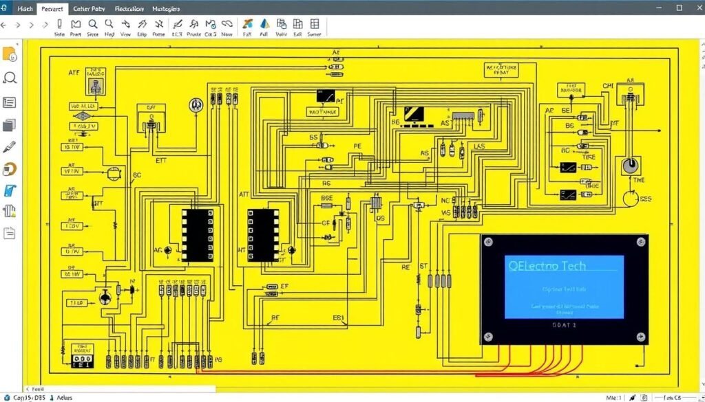 logiciel QElectroTech installation photovoltaïque