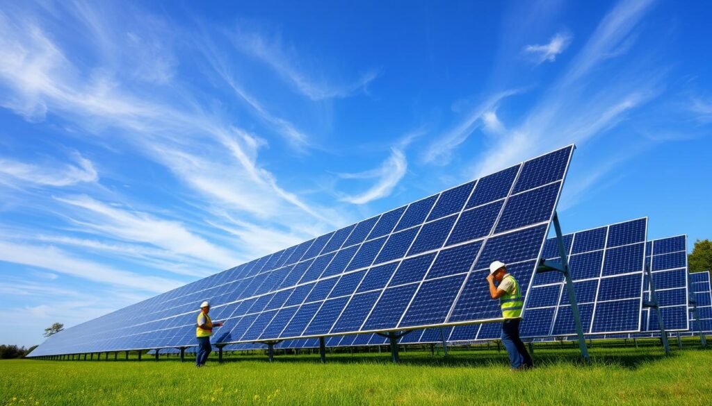 panneaux solaires