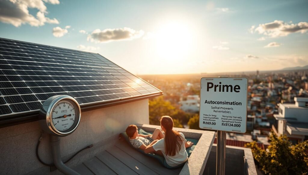 prime autoconsommation énergie solaire