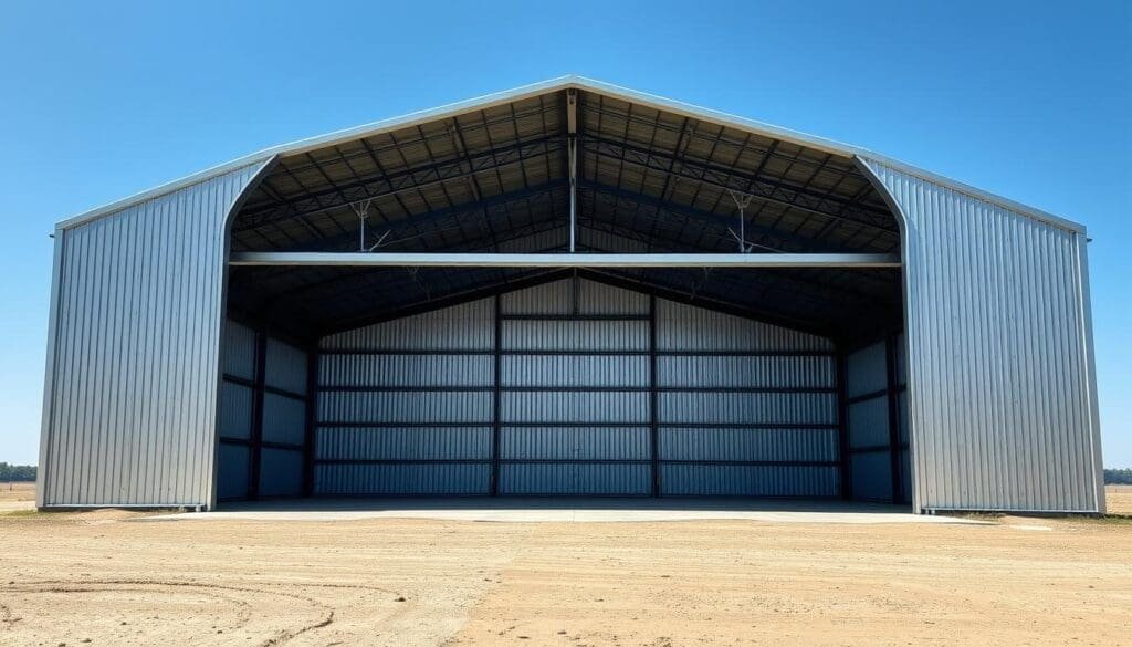 prix hangar métallique isolé 300m2