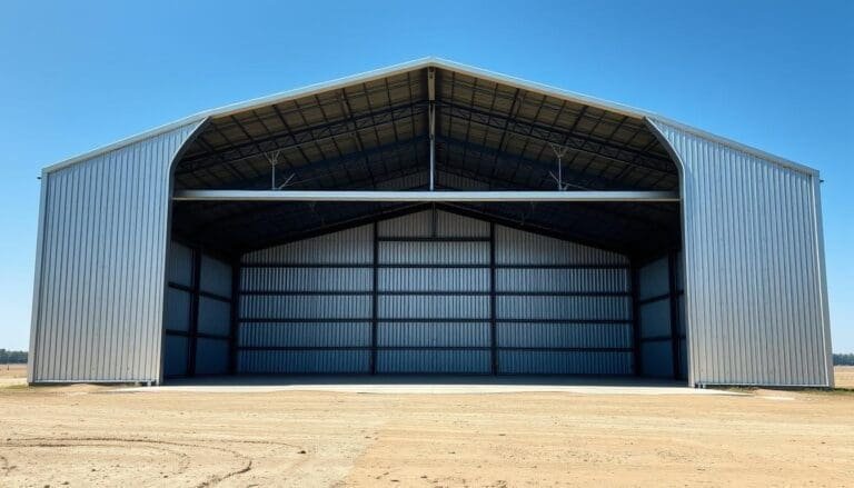 prix hangar métallique isolé 300m2