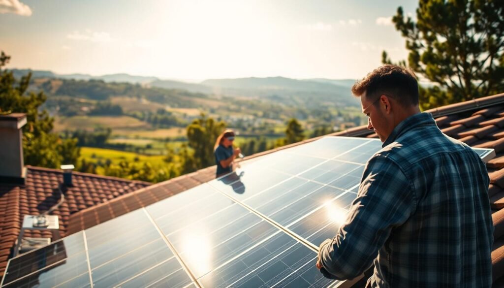retours expérience panneaux solaires