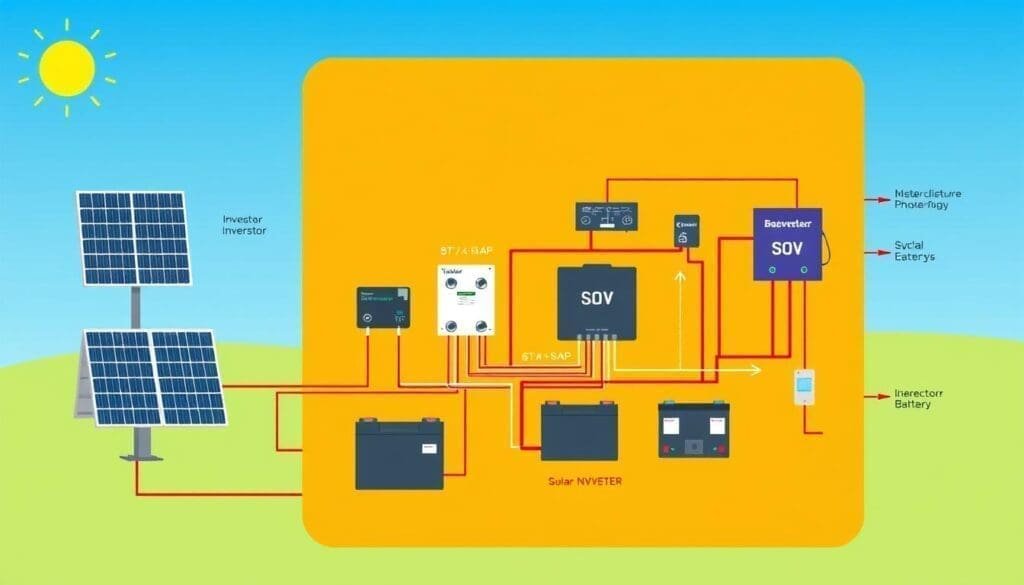 schéma électrique photovoltaïque gratuit