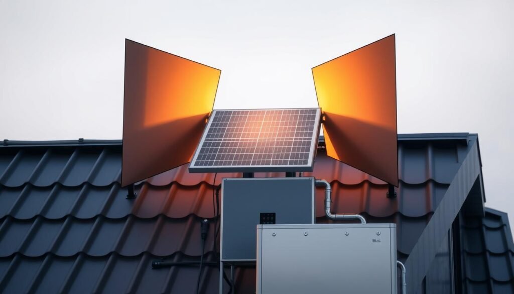 système de redirection d'énergie solaire
