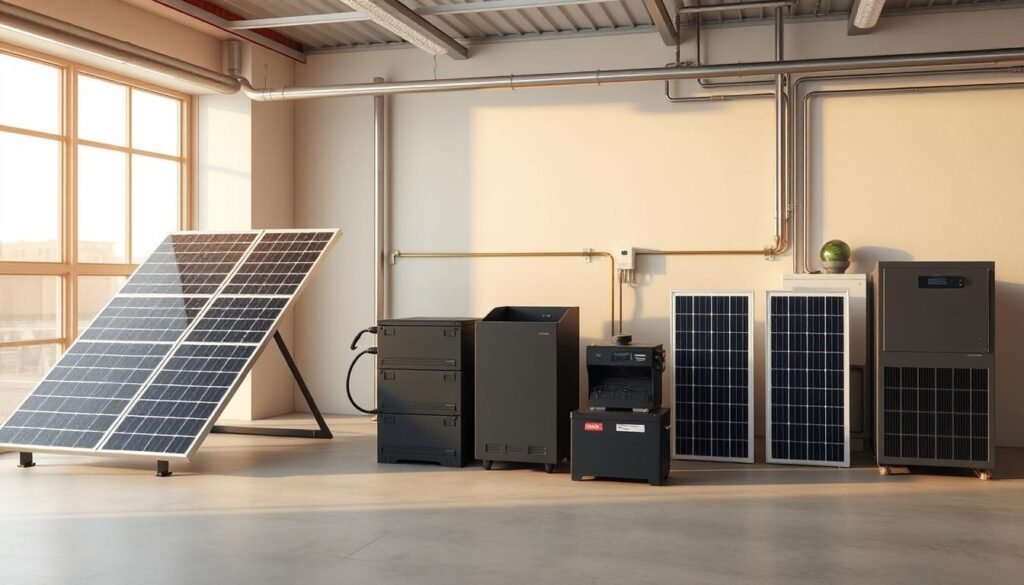 systèmes stockage énergie solaire