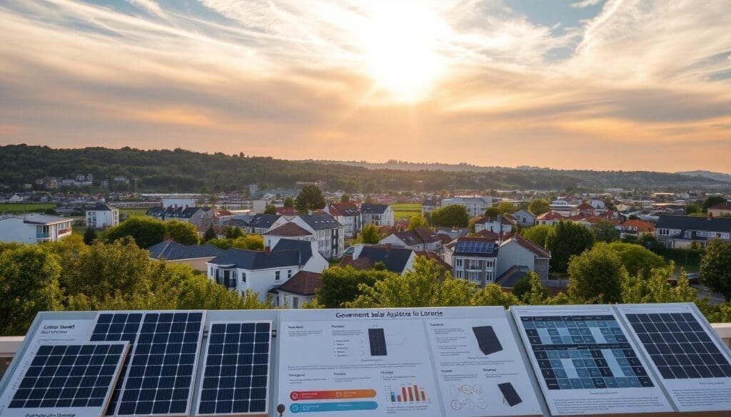 Aides gouvernementales panneaux solaires Lorient
