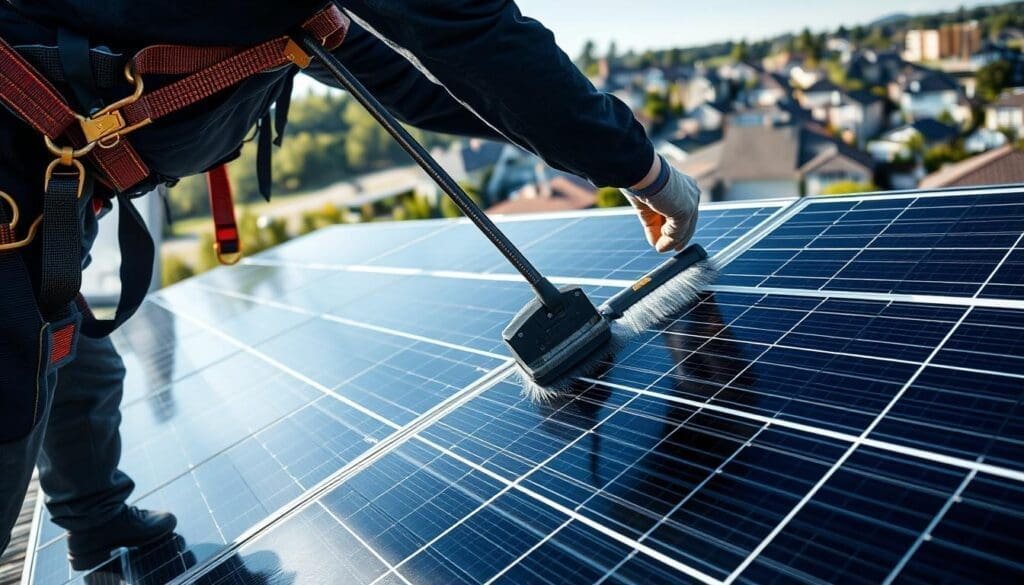 Entretien panneaux photovoltaïques