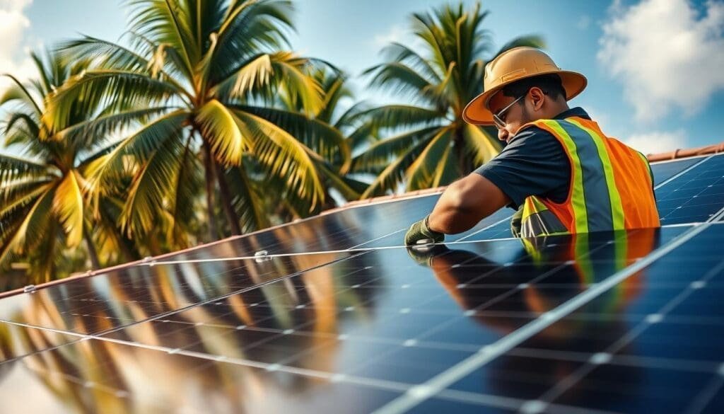 Installateur de panneaux solaires à Le Tampon