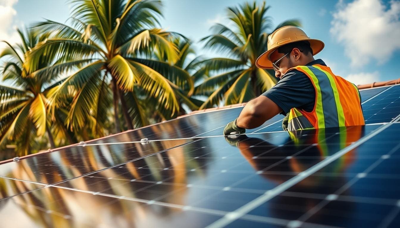 Installateur de panneaux solaires à Le Tampon