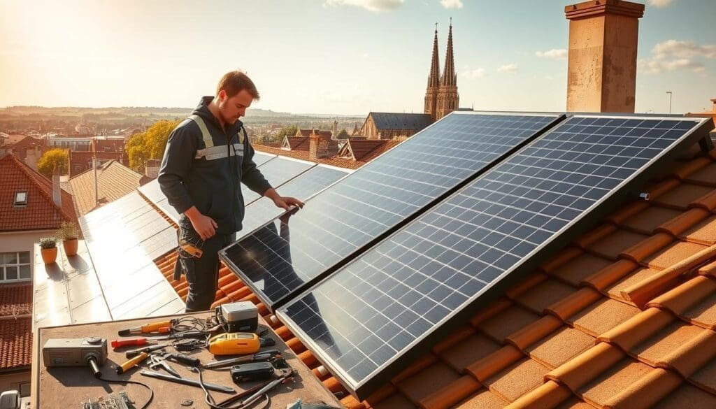 Installateur panneaux solaires Auxerre