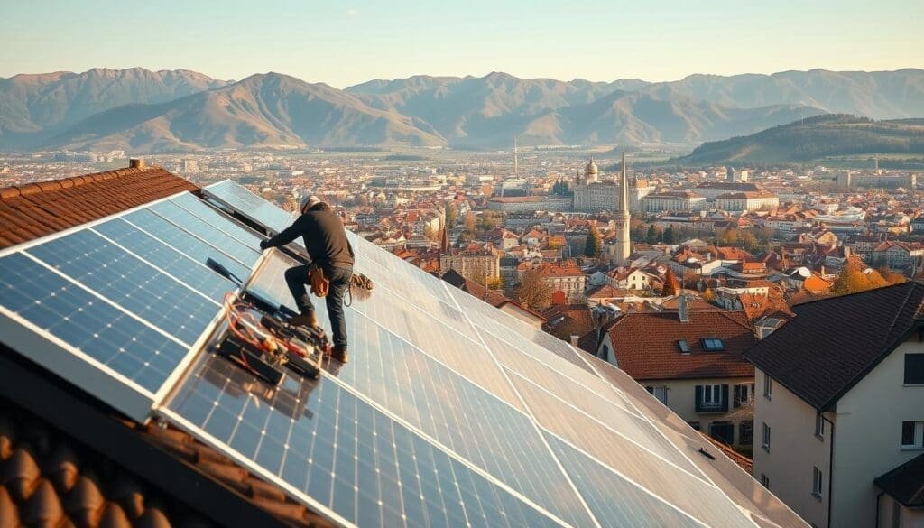 Installation de panneaux photovoltaïques à Chambéry