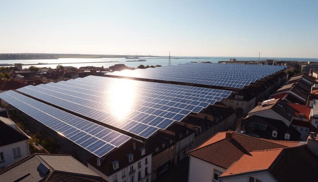 Installation de panneaux solaires à Lorient