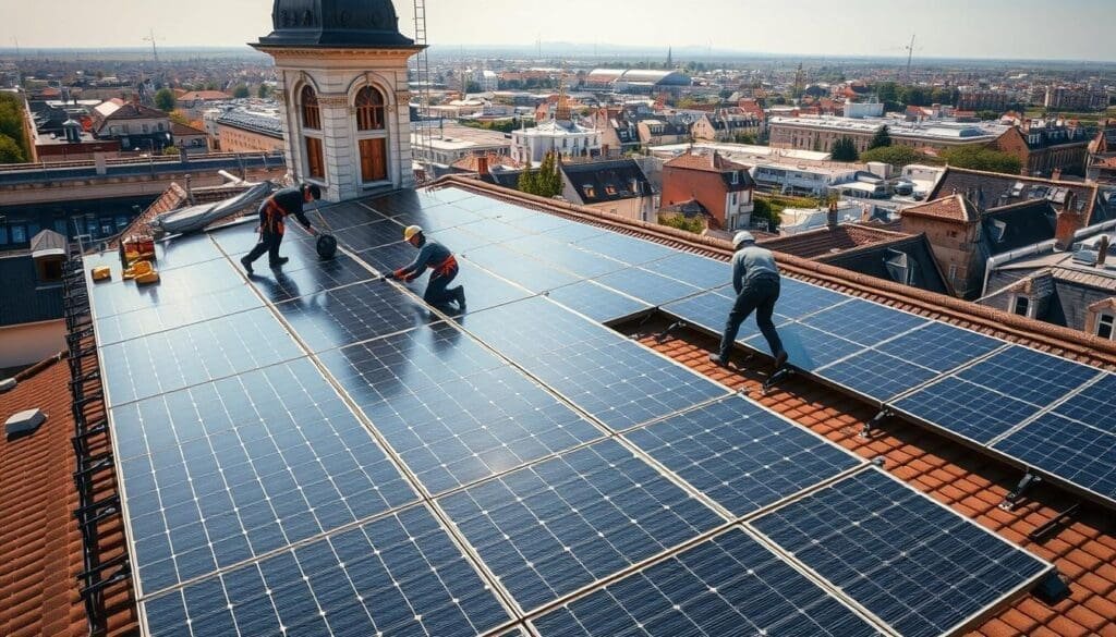 Installation de panneaux solaires à Meaux
