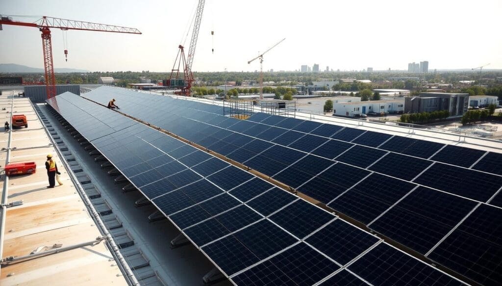Installation de panneaux solaires à Mérignac
