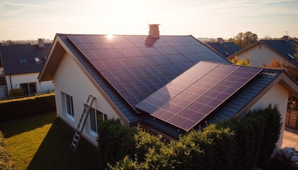 Installation panneaux solaires Vénissieux