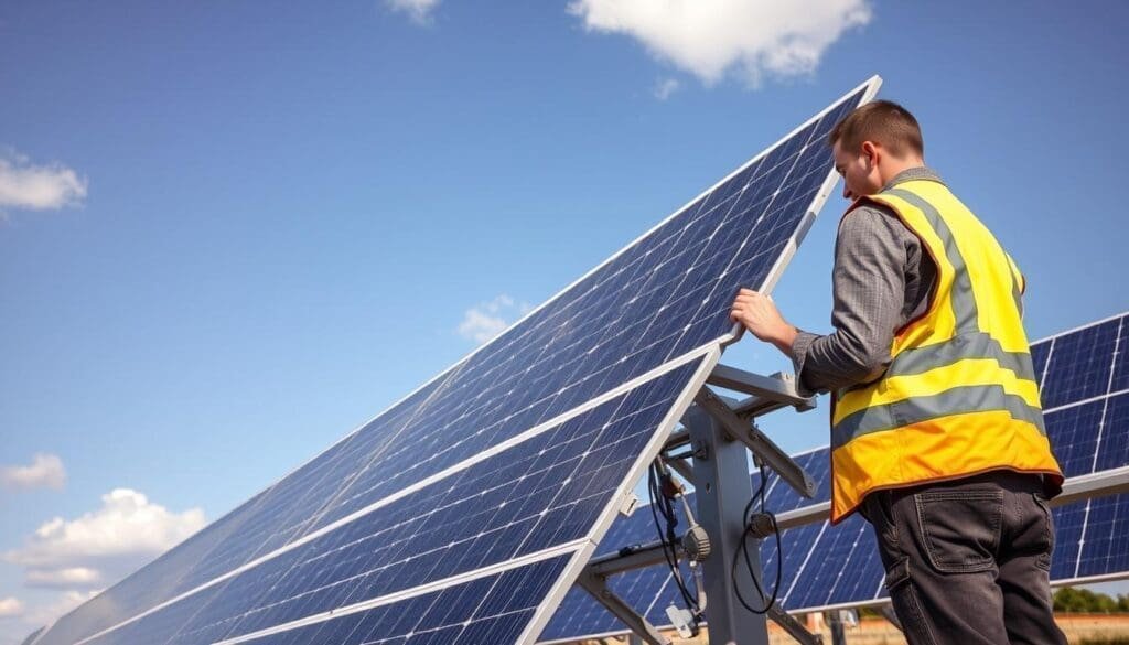 Maintenance panneaux solaires Bourges