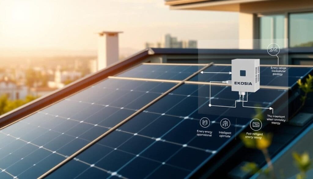 Optimisation autoconsommation solaire EKOSIA