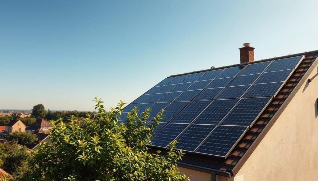 Panneau solaire à Cholet