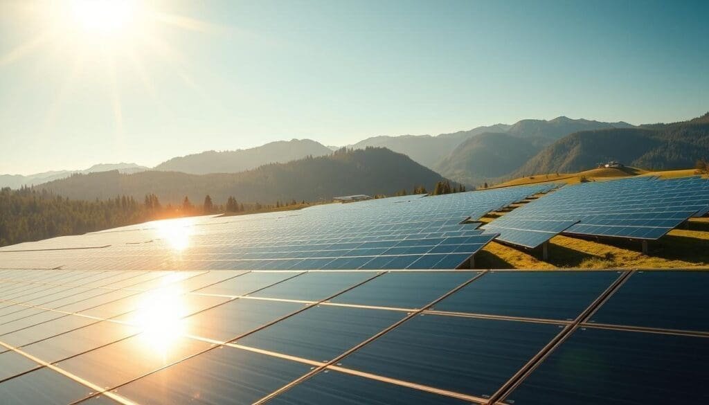 Panneaux solaires et développement durable