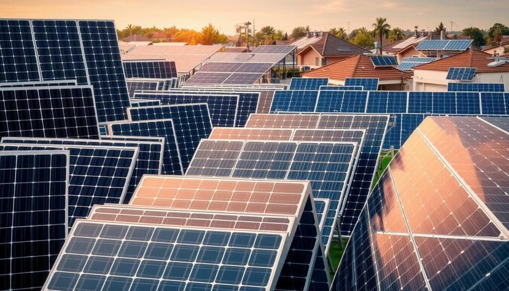 Types de panneaux photovoltaïques