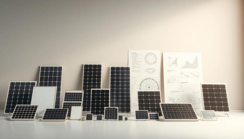Types de panneaux solaires