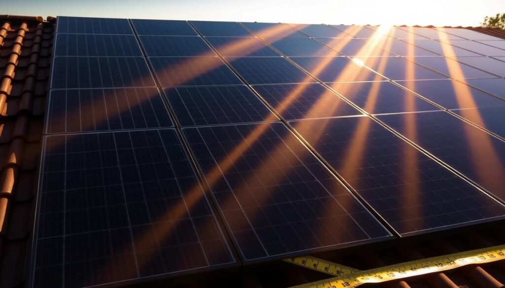 calcul surface panneaux solaires