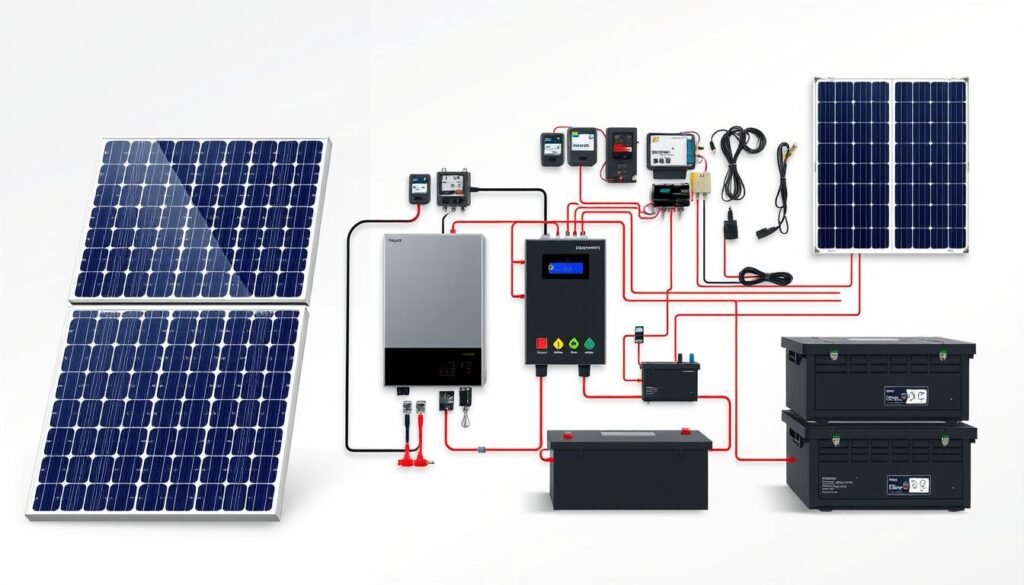 composants système photovoltaïque