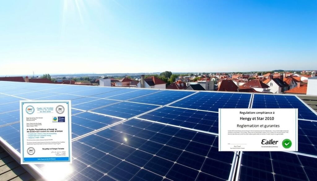 conformité réglementaire énergie solaire