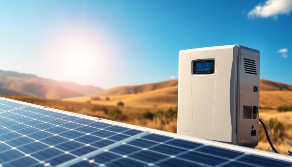 conversion courant solaire