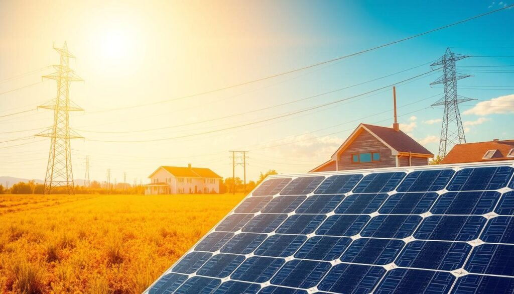 conversion énergie solaire en électricité