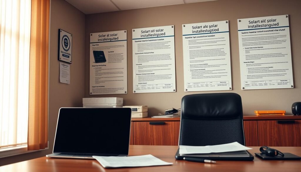 démarches administratives panneaux solaires