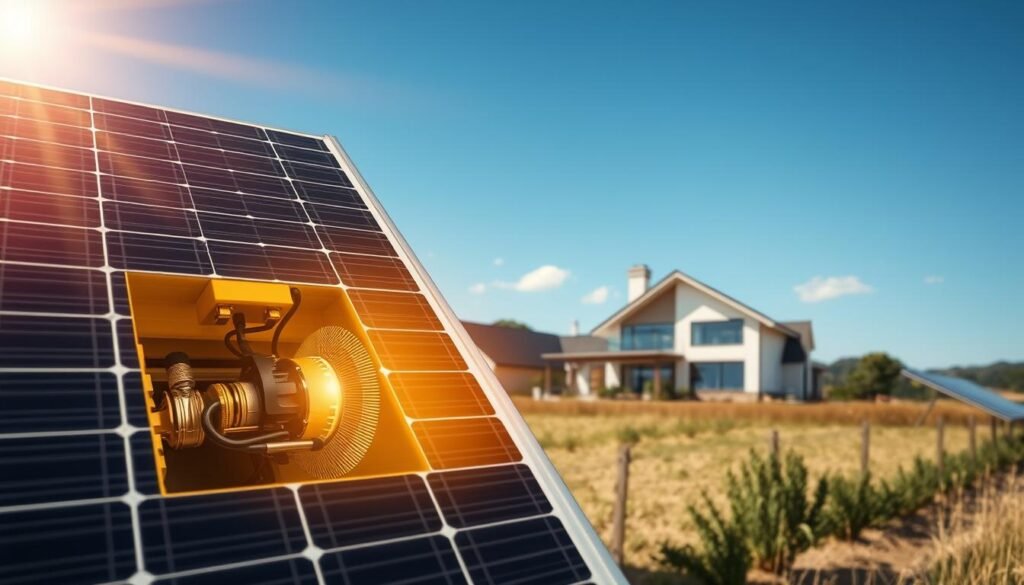 impact efficacité énergétique panneau solaire