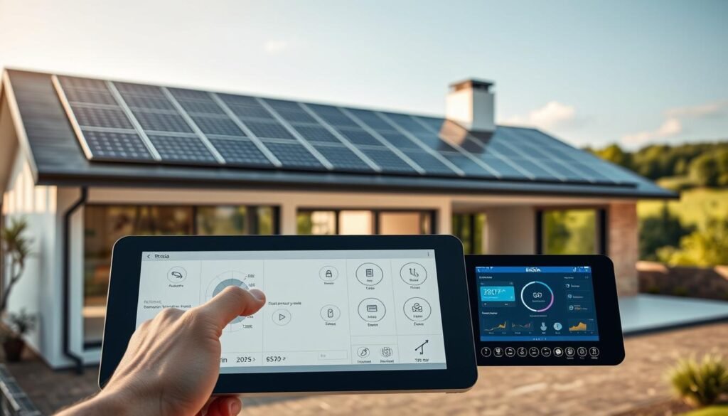 intégration domotique panneaux solaires photovoltaïques