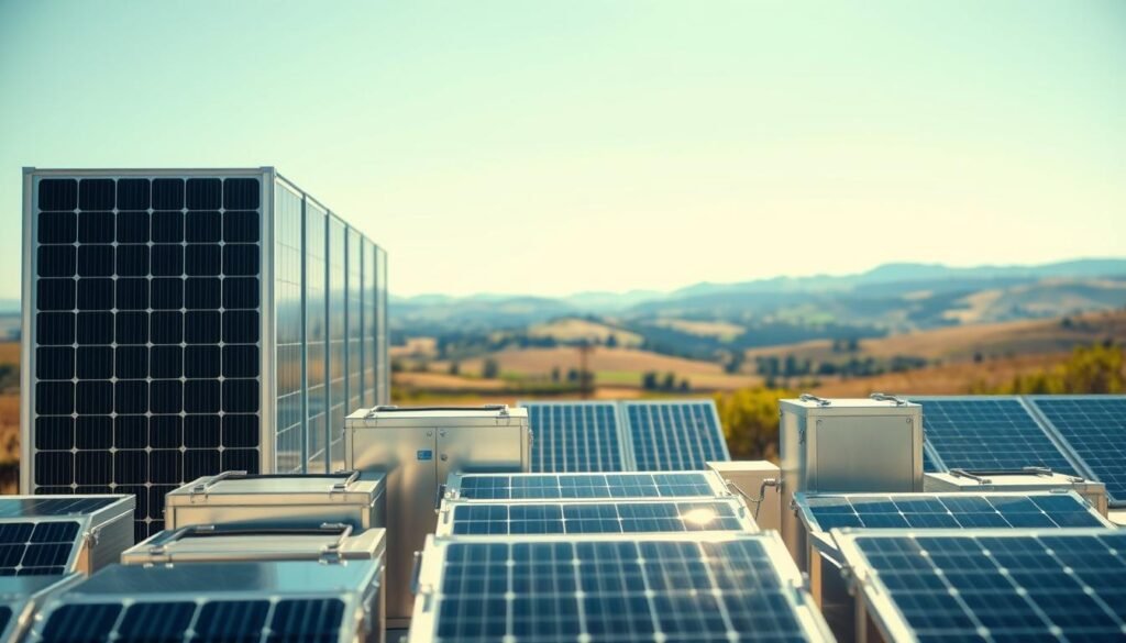 technologies batteries solaires