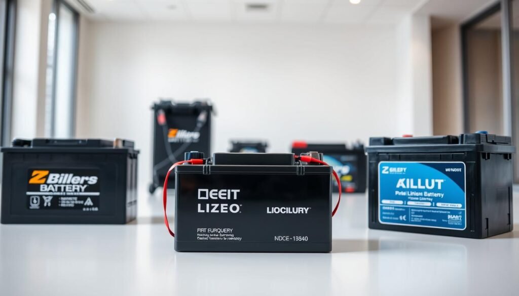 Batteries lithium 12V marques principales
