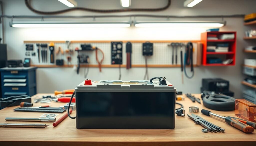 Installation batterie lithium 12V