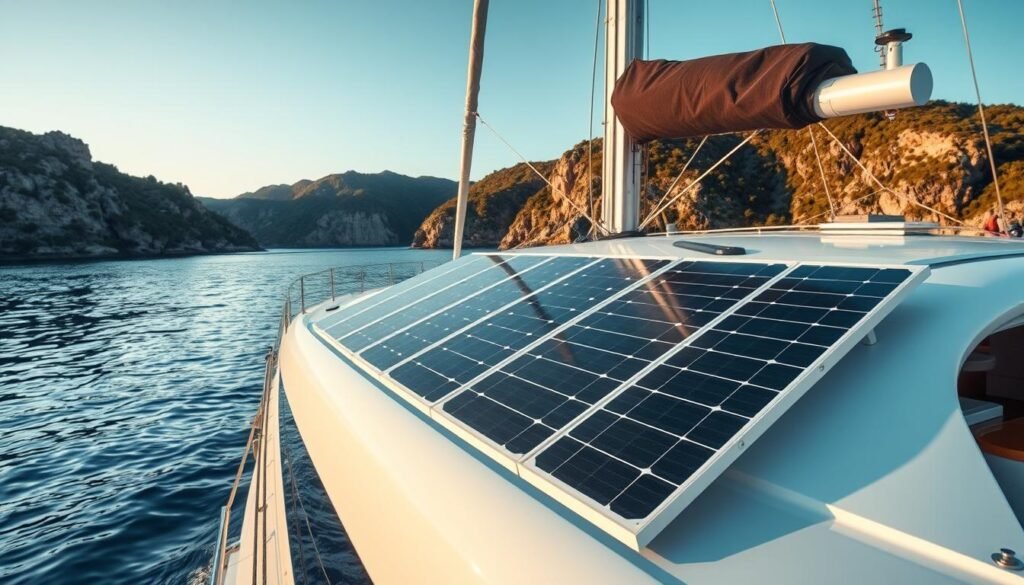 Panneaux solaires pour bateaux