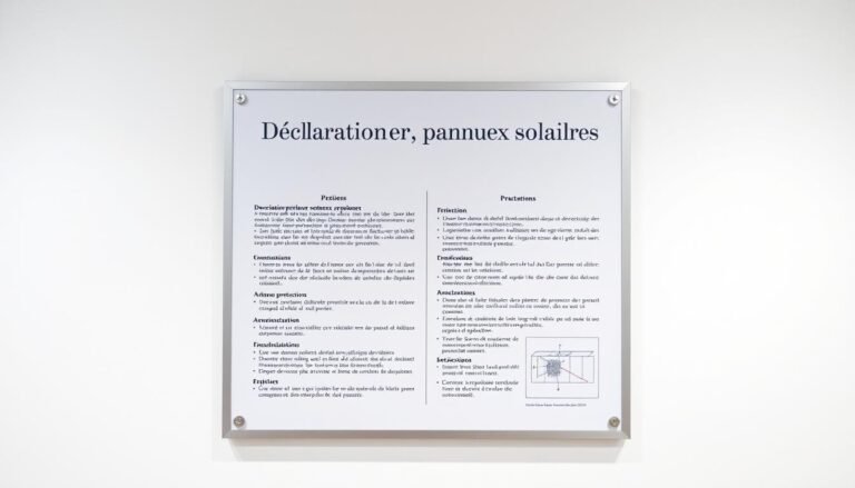 exemple déclaration préalable panneaux solaires