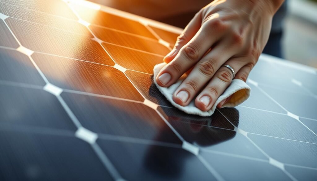 Entretien panneau solaire flexible