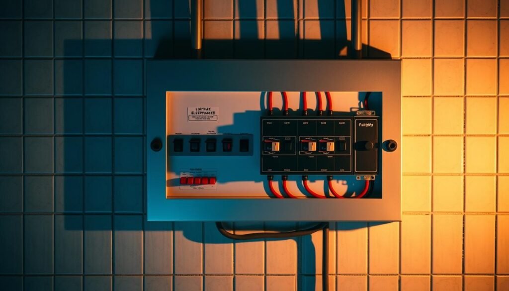 Installation tableau électrique piscine